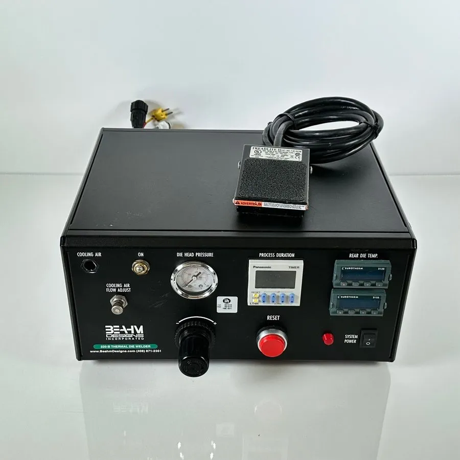 Электронный компонент Beahm 220-B Thermal Die Bonder, 200-500°F, 1-9999sec Timer