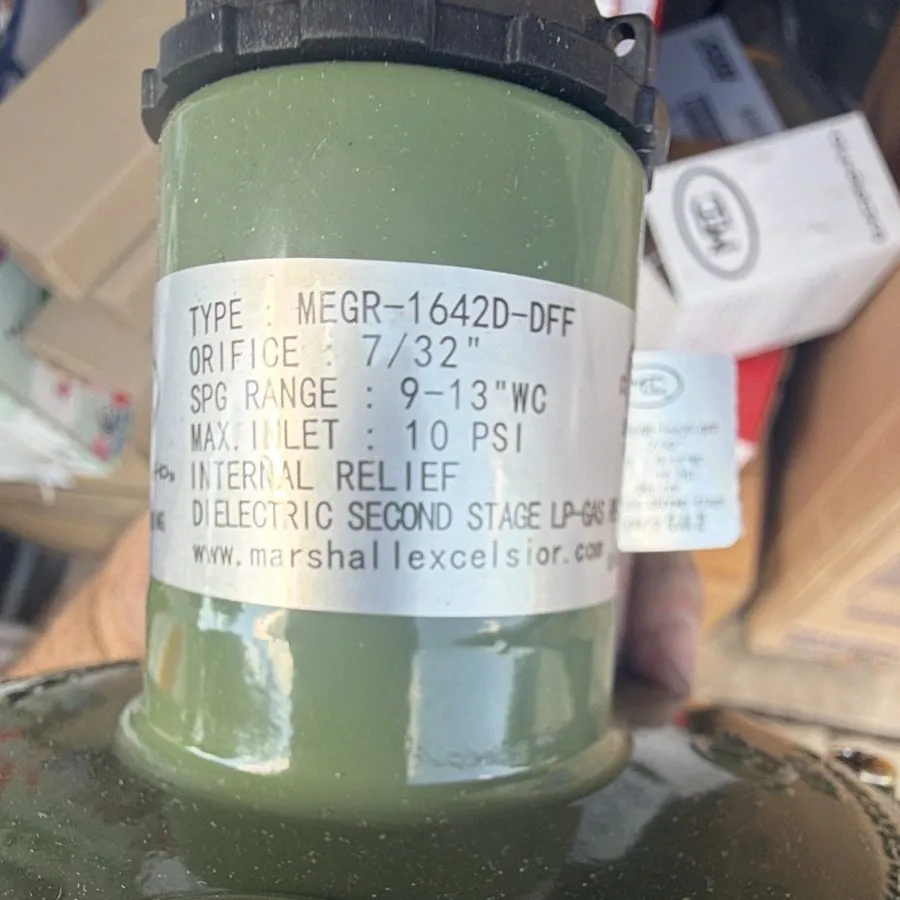 Трубопроводная арматура MEC Excela-Flo Gas Regulator MEGR-1642D-DFF 3/4” X 3/4” 