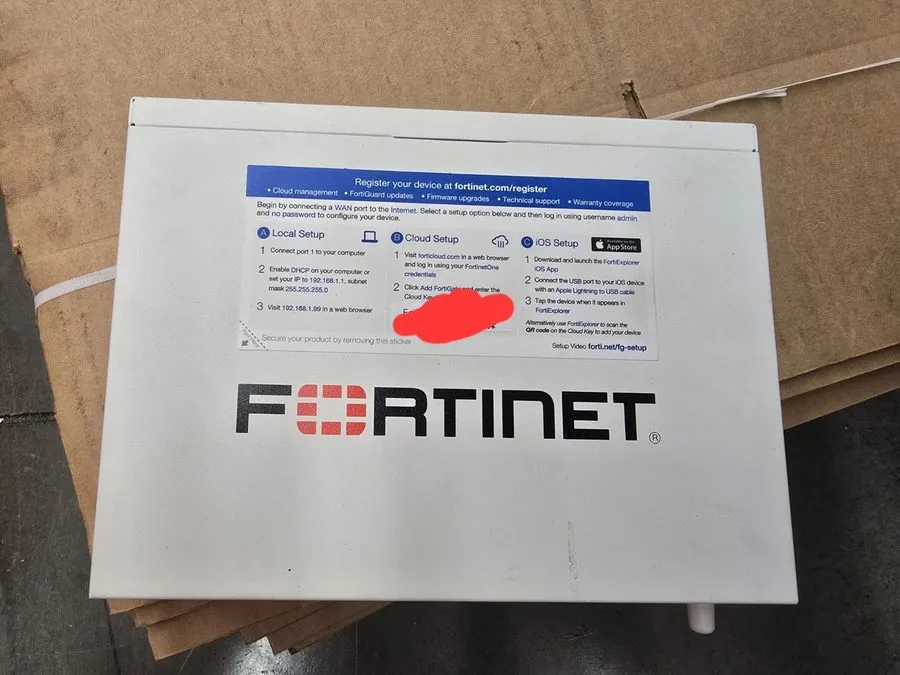 Межсетевой экран Fortinet FortiGate FG-50G Network Security/Firewall Appliance F — фото лота 1