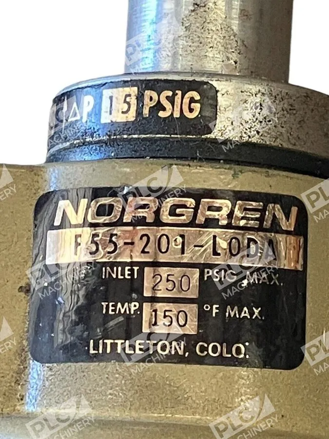 Регулятор давления Norgren Pneumatic Regulator F55-201-L0DA