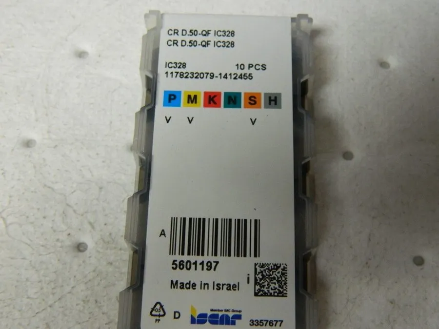 Режущий инструмент Iscar CR D.50-QF IC328 Carbide Ball Nose Profiling Insert 560