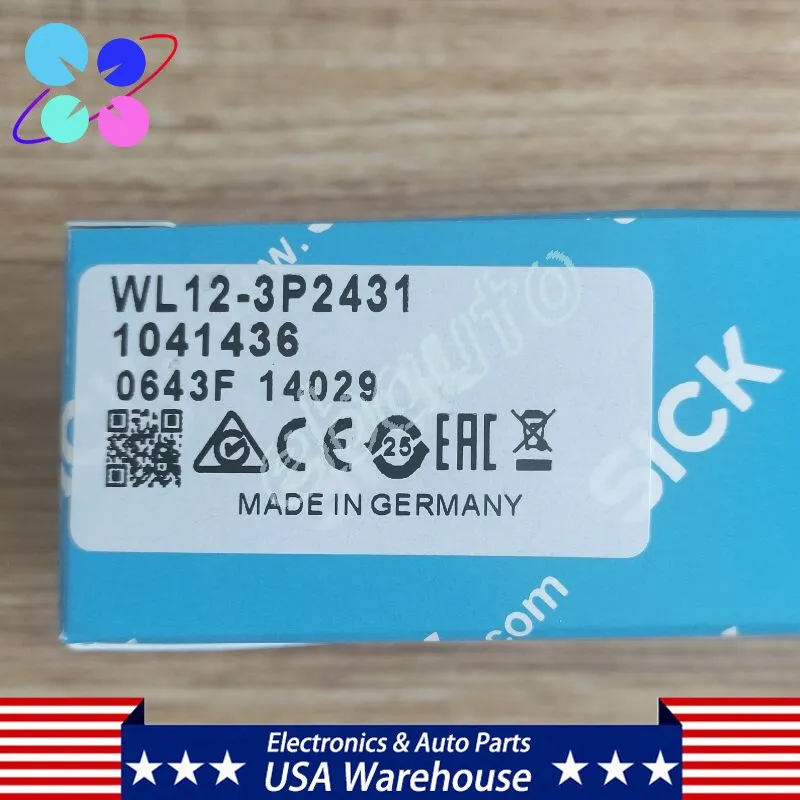 Фотоэлектрический датчик SICK WL12-3P2431 W12-3 Retroreflective Photoelectric Se