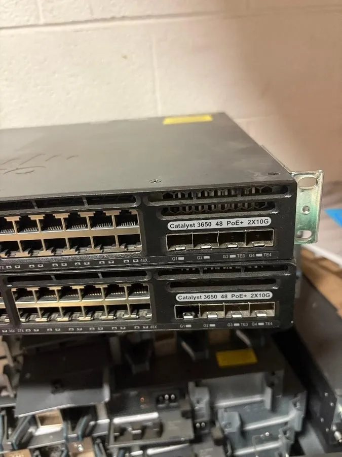 Коммутатор Cisco Catalyst 3650 48 Port Gigabit Switch PoE+ 1550W 2x10G WS-C3650-