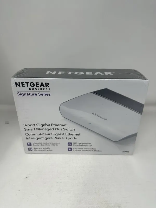 Коммутатор Netgear GS908E-100NAS 8-Port Wall Mountable Managed Ethernet Switch