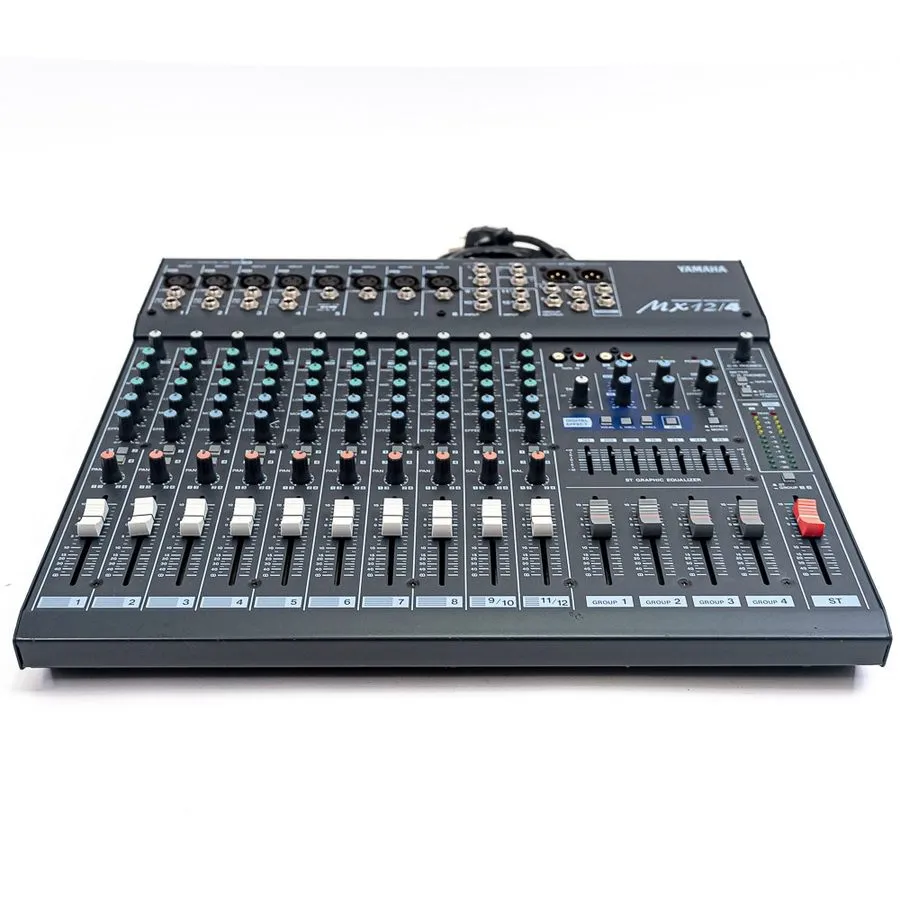 Микшерный пульт Yamaha MX12/4 12-Channel 4-Bus Analog Mixing Console DJ Audio 38