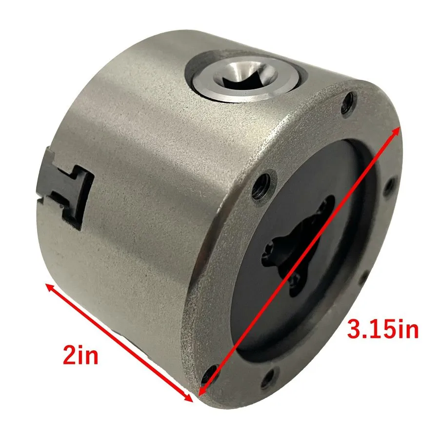 Режущий инструмент 3 Jaw Lathe Chuck 3" Manual Chuck K11-80 Self-centering Lathe