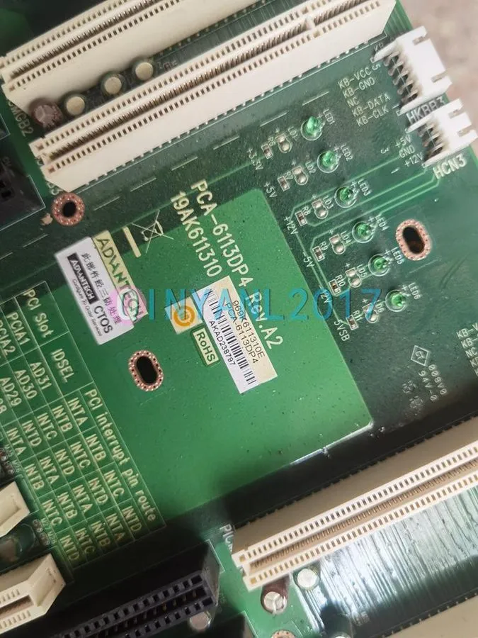 Промышленный компьютер Advantech PCA-6113DP4 Rev.A2 Industrial Computer Backboar