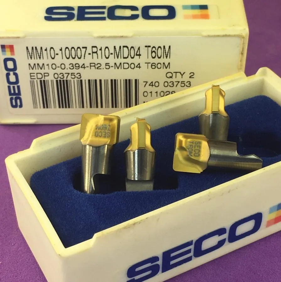 Режущий инструмент SECO MiniMaster MM10-10007-R10-MD04 Carbide EndMill Inserts T