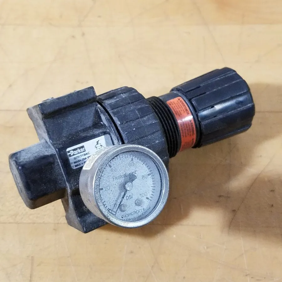 Регулятор давления Parker 07R318AC Pneumatic Regulator, 250PSI #133C24PR4