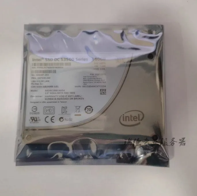 SSD-накопитель Intel DC S3500 160GB 2.5'' SATA 6Gb/s SSDSC2BB160G4 SSD Solid Sta
