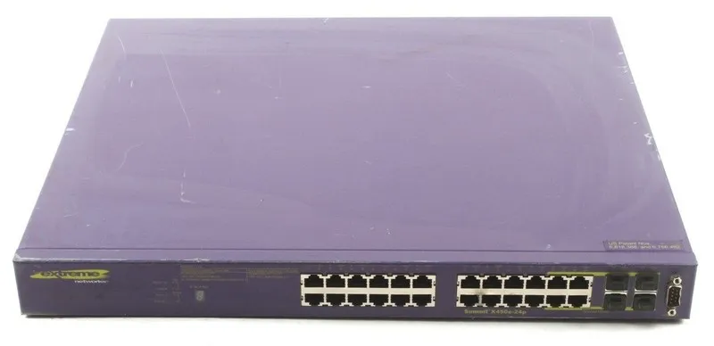 Коммутатор EXTREME Summit X450E-24P 24-Port Gigabit Ethernet PoE SFP Network Swi