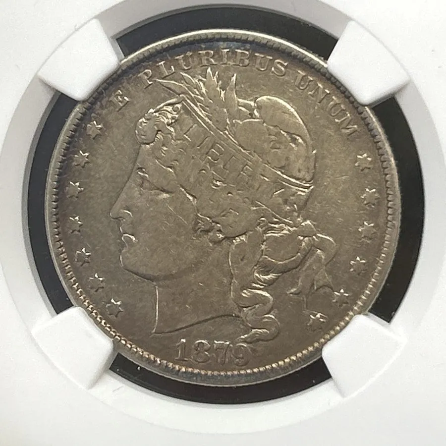Лабораторный прибор SASA 1879 Metric Dollar Silver Pattern Ngc Pf20 J-1626 — фото лота 1