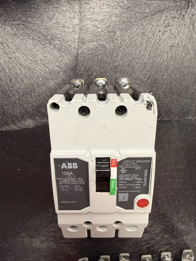 Автоматический выключатель GE General Electric TEYL3125B Circuit Breaker 125A 48