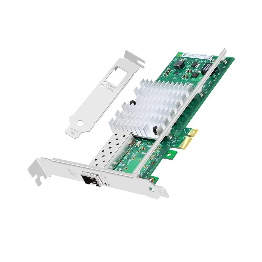 Трансивер 10Gb Fiber Optic Network Card with Intel 82599EN Chip,X520-DA1,1 Optic