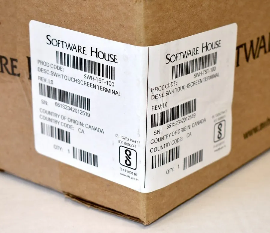 Оборудование видеонаблюдения Software House SWH-TST-100 4.3" Capacitive Touchscr — фото лота 1
