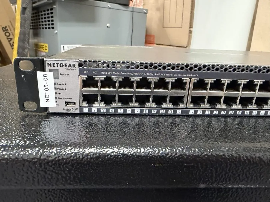 Оптический модуль NETGEAR ProSAFE GSM4352S M4300-52G L3 48-port Standard Version