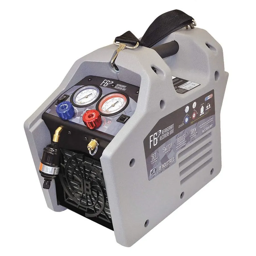 Станция обслуживания кондиционеров JB INDUSTRIES F6-DP Refrigerant Recovery Mach — фото лота 1