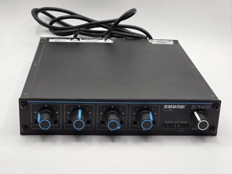 Микшерный пульт Shure SCM410 4-Channel Microphone Mixer
