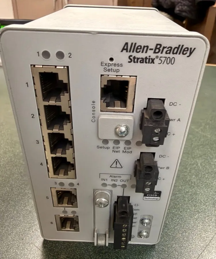 Коммутатор Allen Bradley 1783-BMS06TL Ser A Stratix 5700 Managed Switch 6 Port