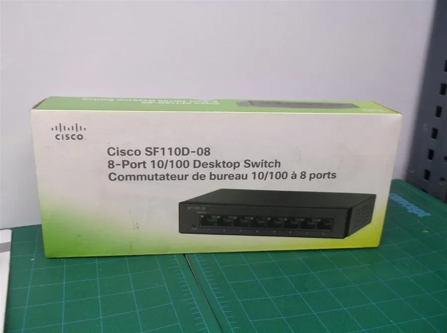 Коммутатор CISCO SF110D-08 8 Port 10 100 PoE Desktop Switch