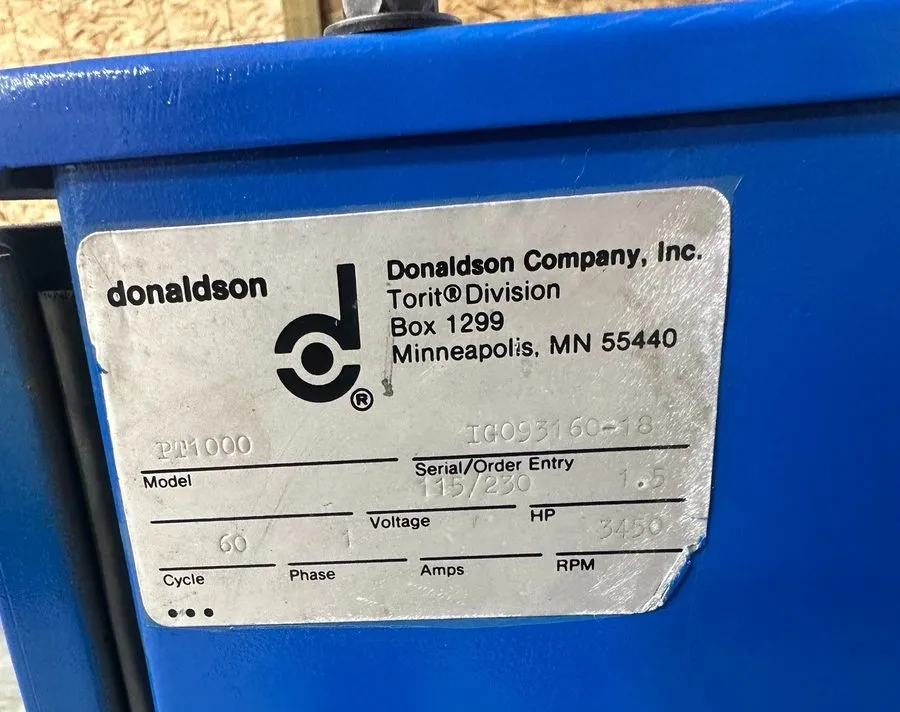 Дымоуловитель Donaldson / Torit Porta-Trunk PT-1000 Fume Extractor