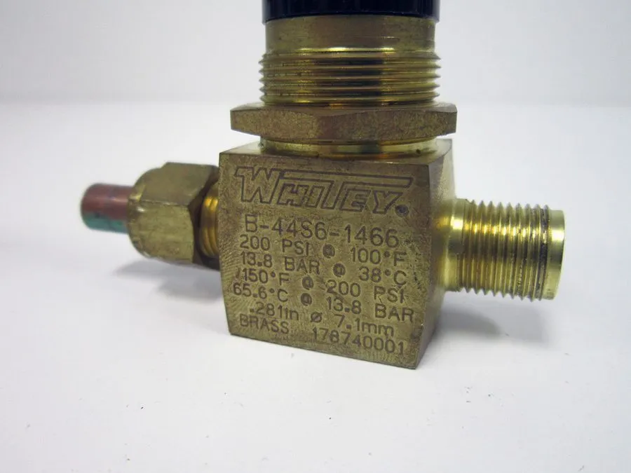 Клапан WHITEY B-44S6-1466 3/8" COMPRESSION BALL VALVE SWAGELOK