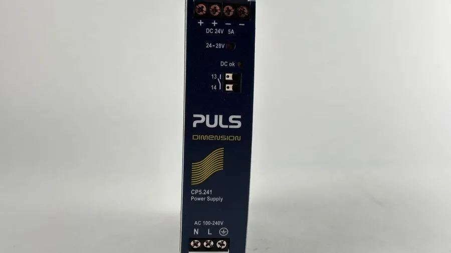 Блок питания PULS CP5.241 AC-DC Power Supply 120W 24 to 28VDC DIN Rail Input: 10