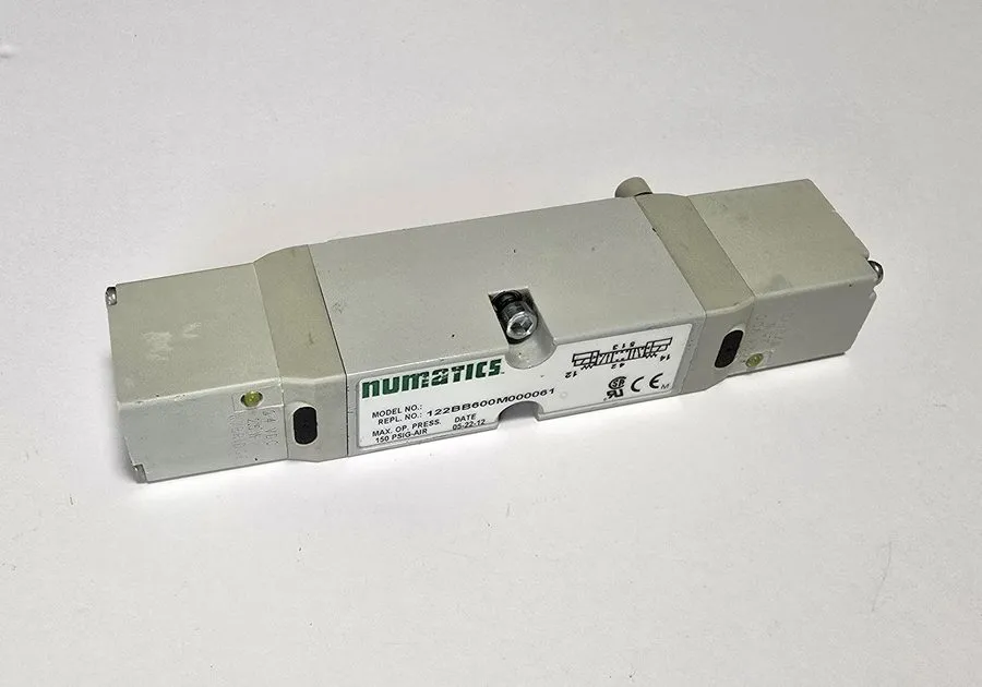 Электромагнитный клапан Numatics 122BB600M000061 Dual 24VDC Solenoid Pneumatic V