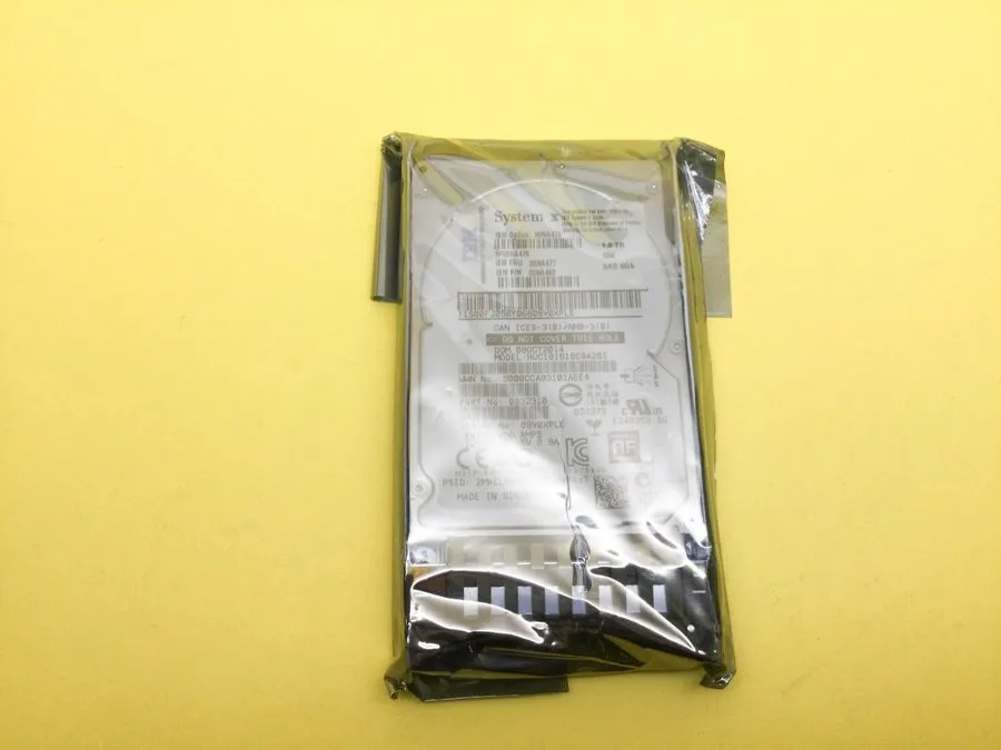 Жёсткий диск IBM 1.8TB 00NA476 00NA480 10K 00NA477 SAS 6Gbps 2.5'' G2HS 512E Har — фото лота 2