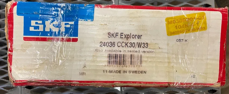 Подшипник SKF 24030 CCK30/W33 Spherical Roller Bearing 150x225x75 mm