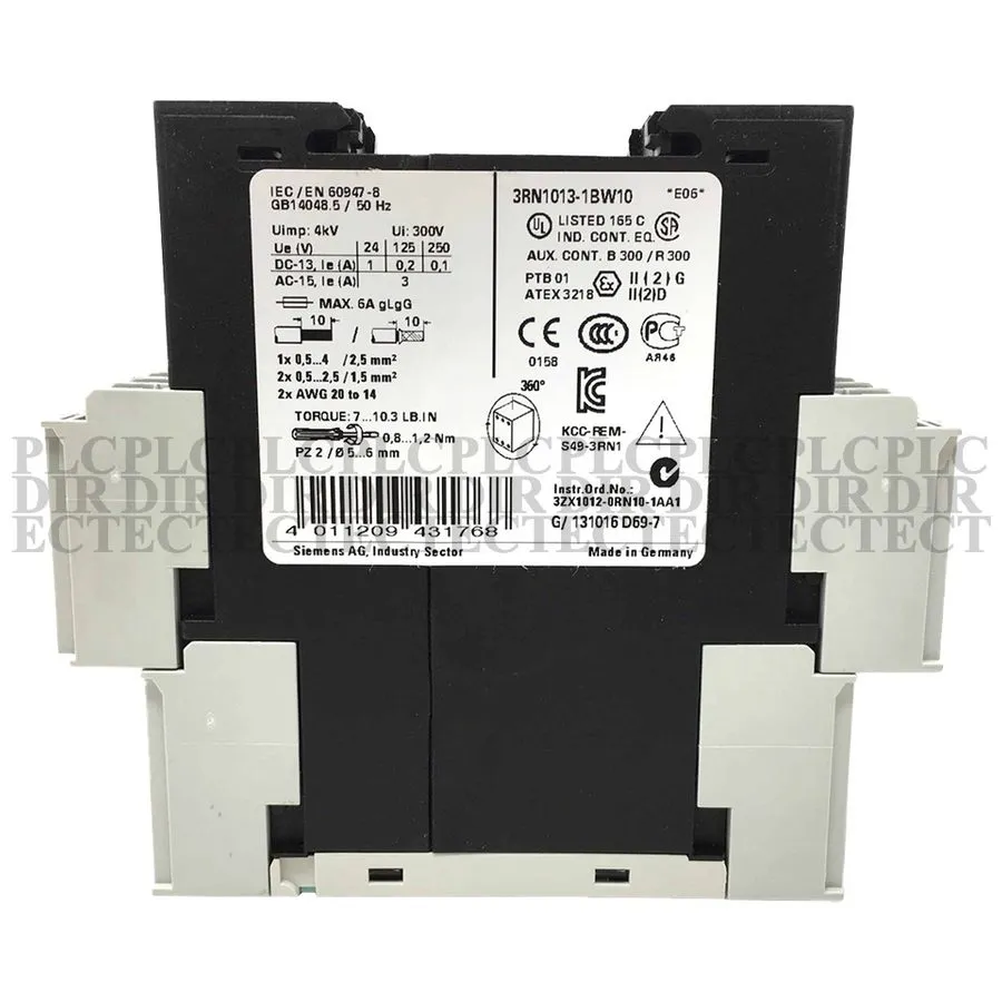Реле защиты SIEMENS 3RN1013-1BW10 Motor Protection Relay