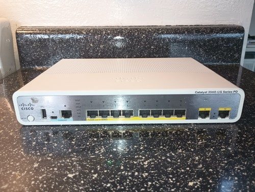 Коммутатор Cisco Catalyst 3560-CG Series PoE 8 port Ethernet Switch