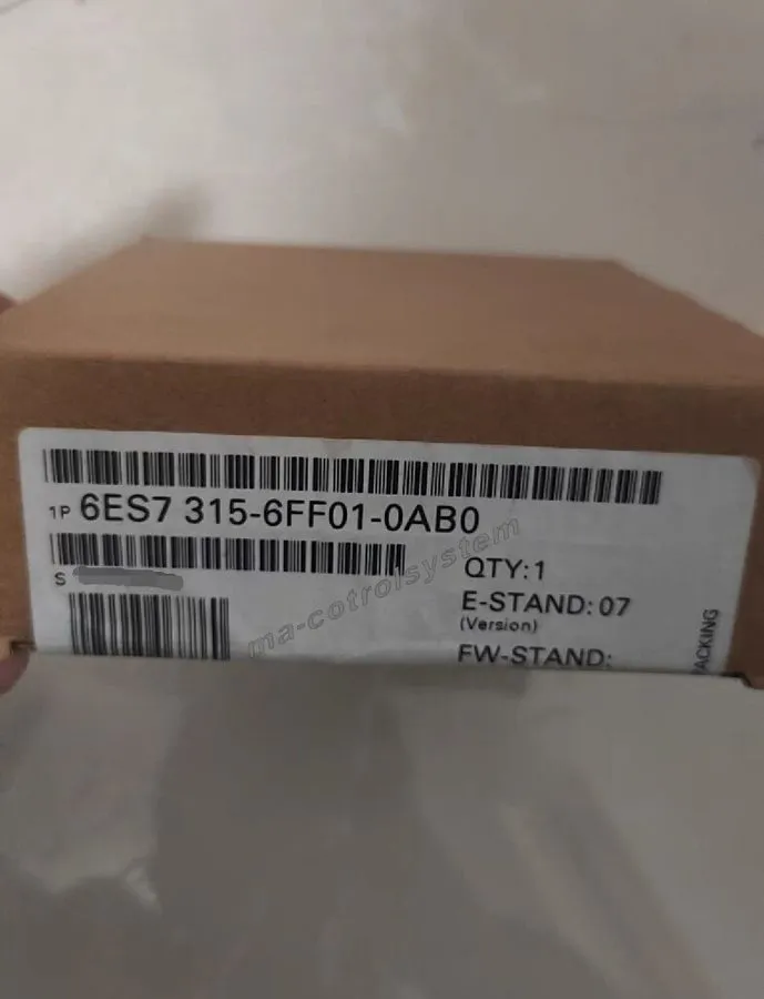 ПЛК 6ES7315-6FF01-0AB0 SIMATIC S7-300, CPU 315F ZENTRALBAUGRUPPE FUER S7-300F