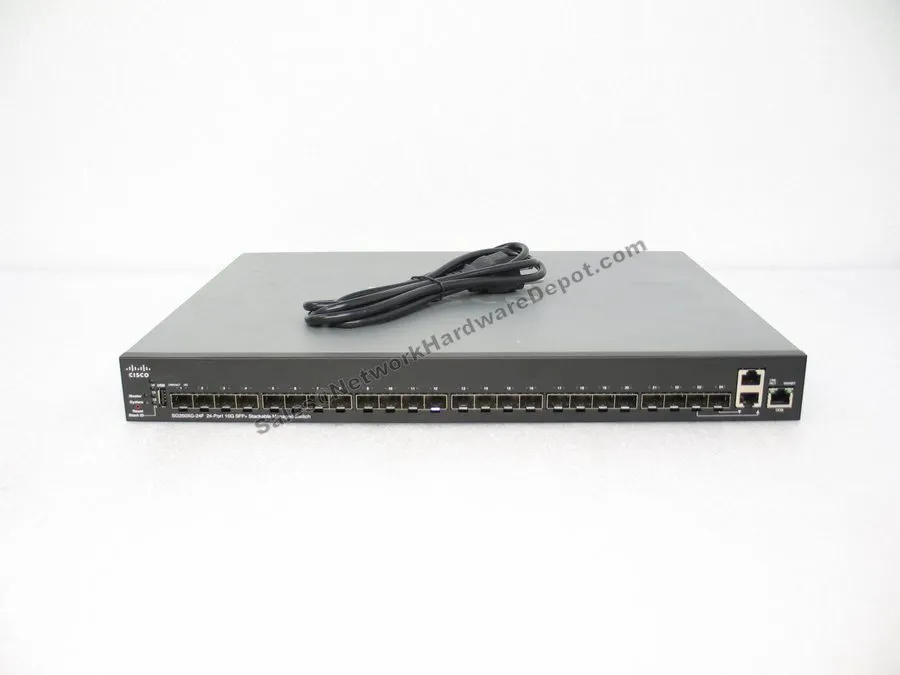 Коммутатор Cisco SG350XG-24F-K9 24-Port 10G SFP+ Stackable Managed Network Switc