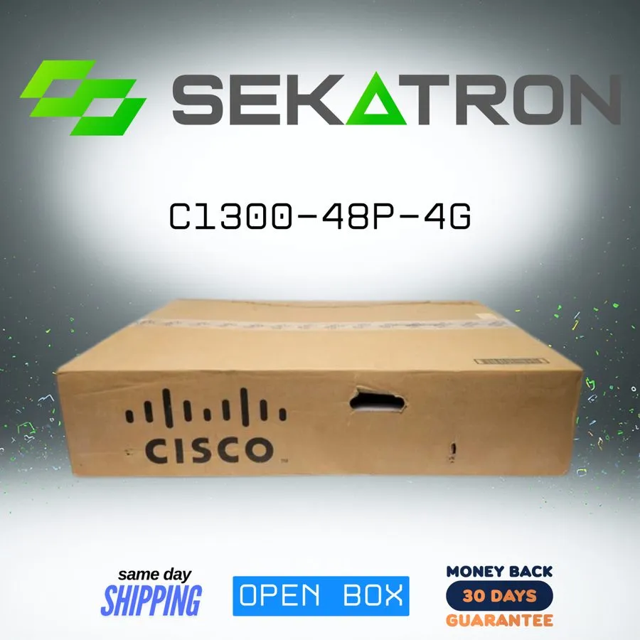 Коммутатор 🔀 Cisco Refresh C1300-48P-4G Cisco Catalyst 1300 Business Switch ⚡