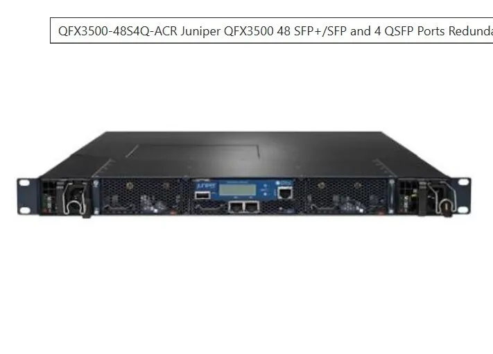 Коммутатор QFX3500-RB-ACRB Juniper QFabric QFX3500 Ethernet Switch