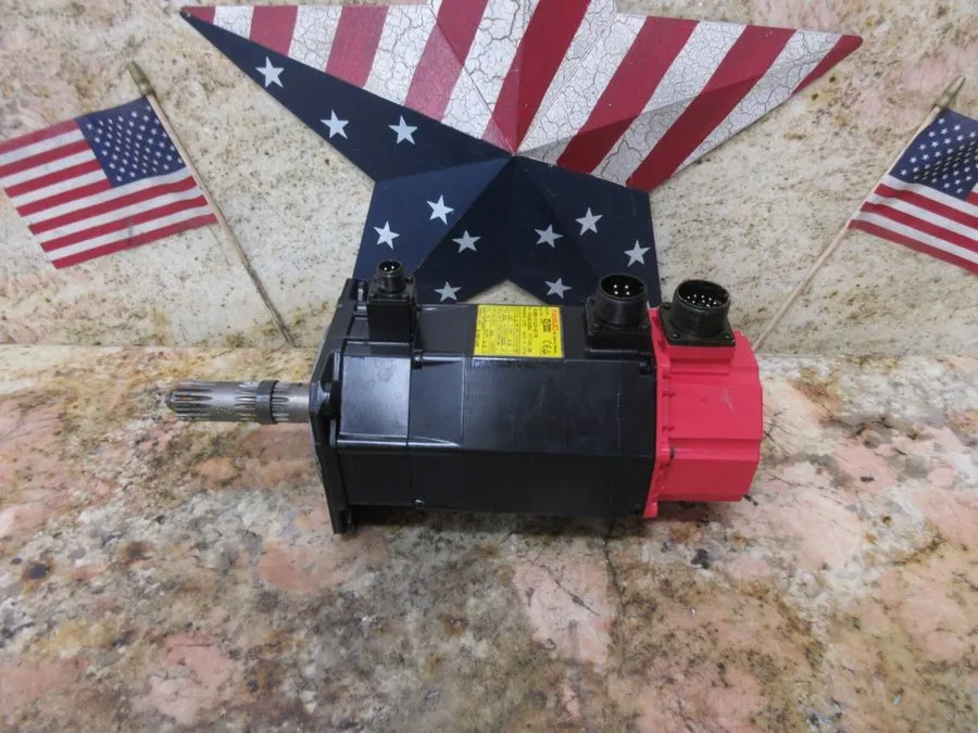 Серводвигатель FANUC A06B-0162-B175 AM6/3000 AC Servo Motor 6.0A 3000rpm 144V B-