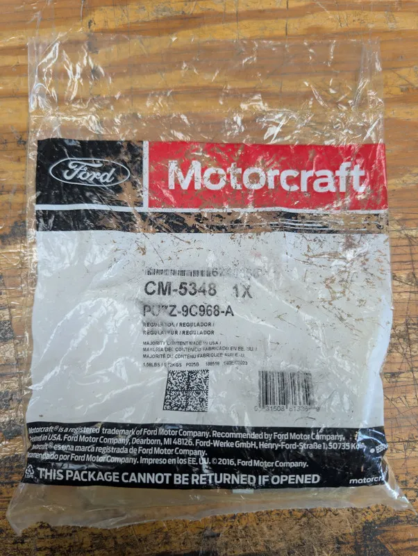 Трубопроводная арматура CM5348 Fuel Injection Pressure Regulator