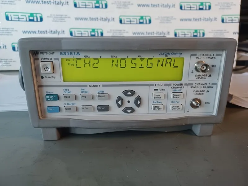 Тестер Keysight 53151a cw microwave frequency counter 26.5GHZ
