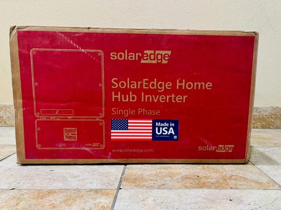 Инвертор SolarEdge USE11400H-USMNBL75 Single-Phase HomeHub 11.4 kW Inverter 2037