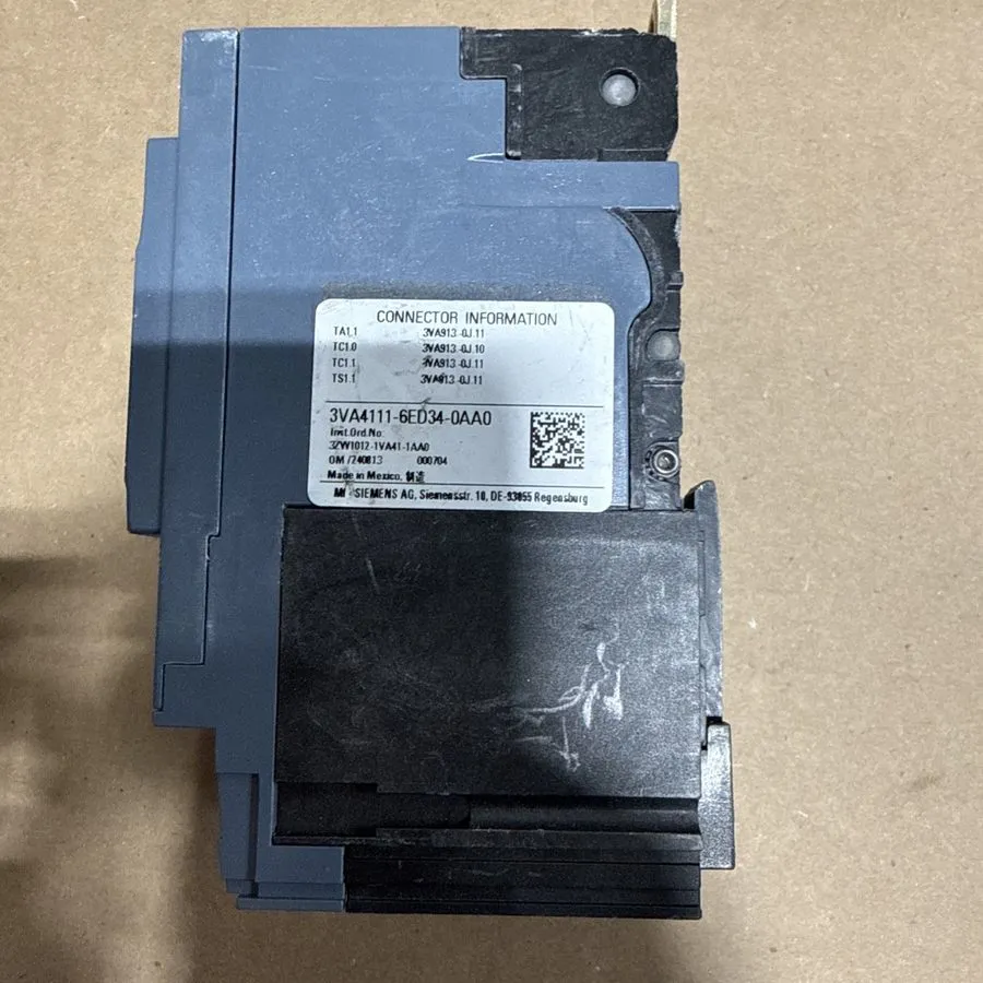 Автоматический выключатель SIEMENS 3VA4111-6ED34-0AA0 ,CIRCUIT BREAKER, 3P/110A 