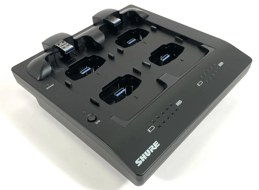 Аккумулятор Shure MXWNCS4 4-Port Networked Microphone Charging Station No AC — фото лота 1