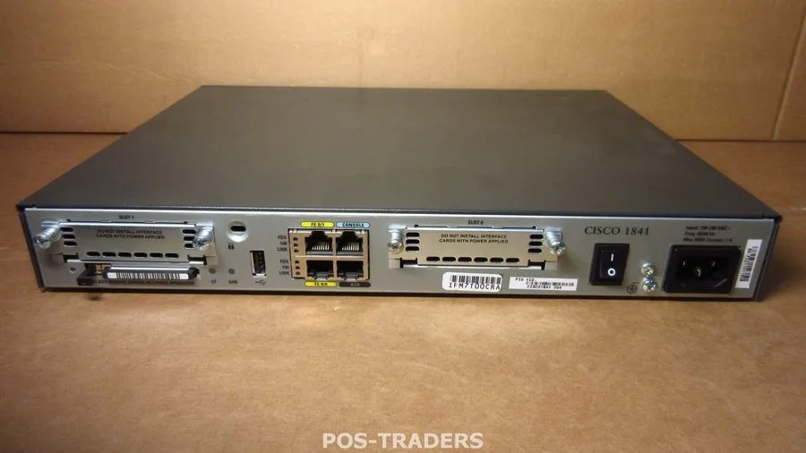 Маршрутизатор Cisco 1841 2-Port 10/100 Wired Router