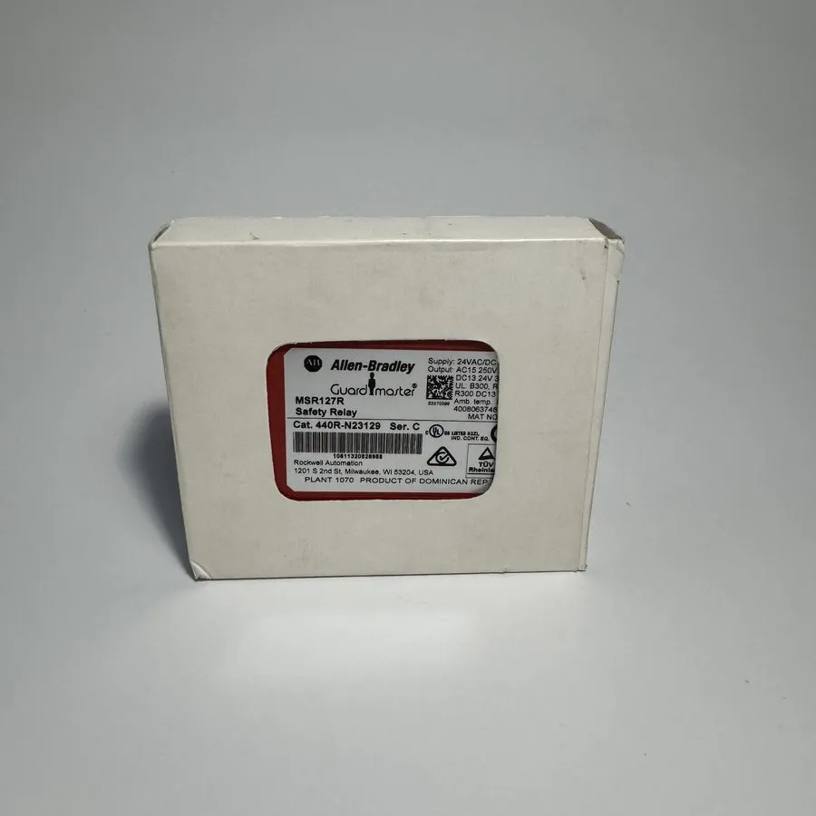 Реле безопасности Allen-bradley 440R-N23129 (MSR127R) Guardmaster, Safety Relay