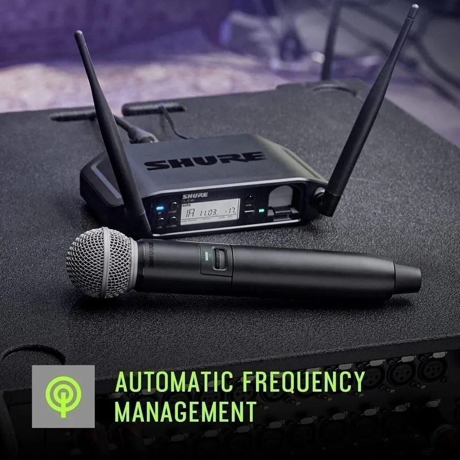 Радиосистема Shure GLXD24+/B87A Digital Dual-Band Wireless Rechargeable Micropho — фото лота 2
