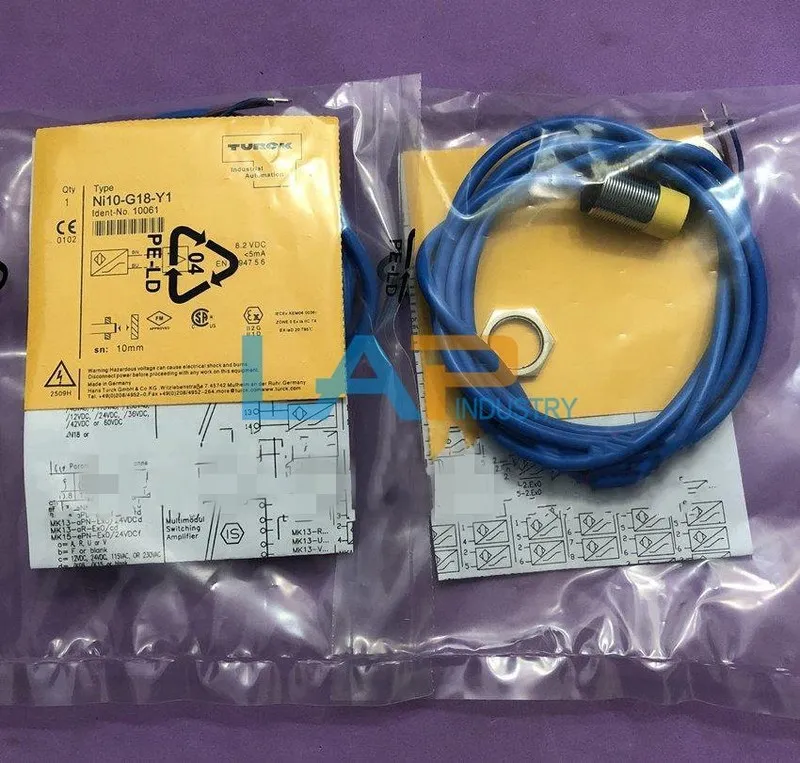 Датчик приближения TURCK NI10-G18-Y1 Sensor and Proximity Switch