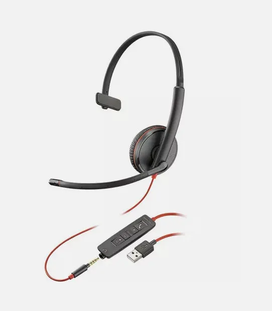 VoIP-шлюз Plantronics 209746-101 Blackwire 3215 USB Type-A Corded Monaural UC He