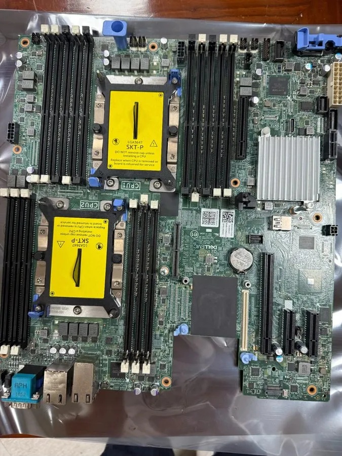 Материнская плата Dell Poweredge R740 Server Motherboard PN: 0C2PJH — фото лота 1