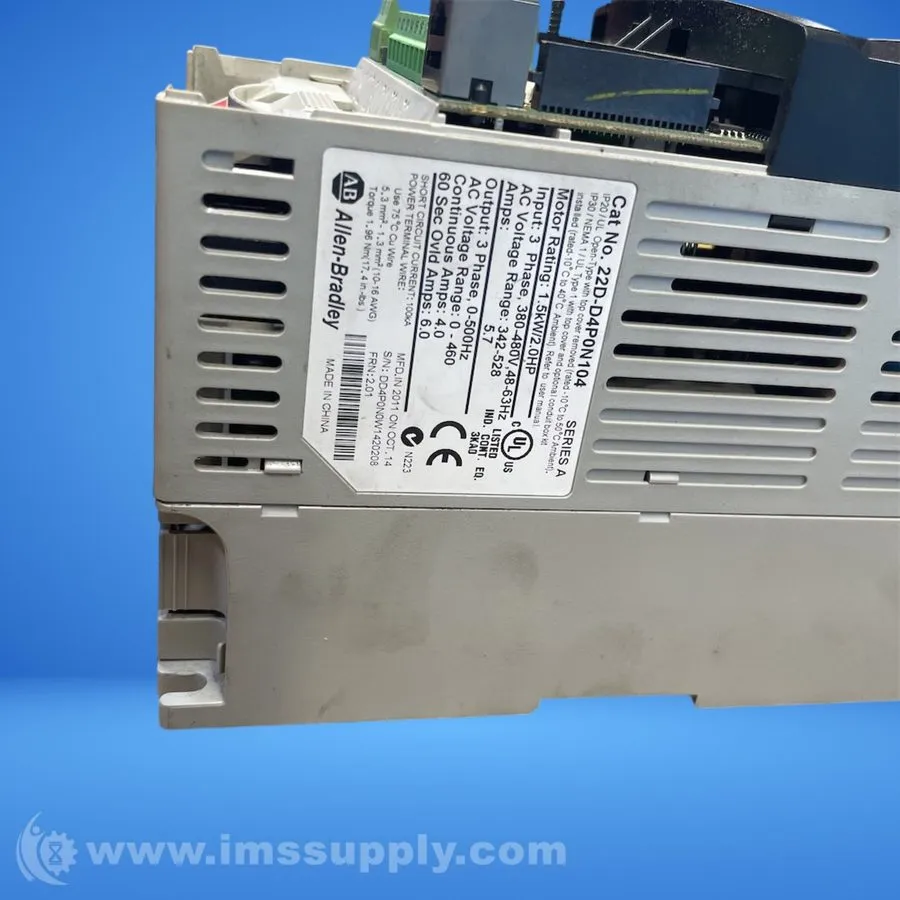 Частотный преобразователь 2014 22D-D4P0N104 Allen-Bradley PowerFlex 40P Drive 2 