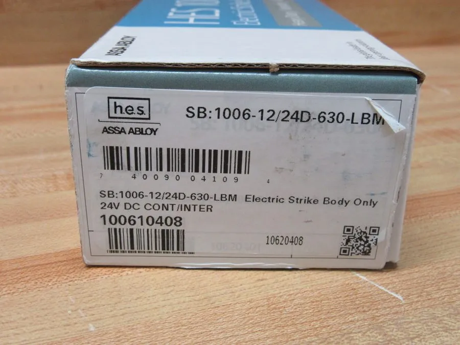 Оборудование видеонаблюдения Assa Abloy 1006-12/24D-630-LBM Electric Strike Body